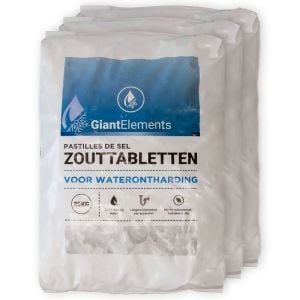 Halve pallet Giant Elements onthardingszout tabletten 20 x 25kg Vooraanzicht