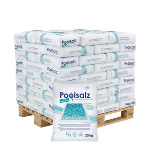 Pallet Poolsalz zwembadzout 40 zakken x 25kg (1000kg)