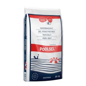 Poolsel zwembadzout zak 25kg