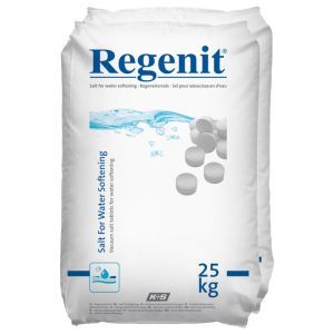 Regenit tabletten onthardingszout 10x 25kg Vooraanzicht