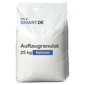 Pallet Calcium dooikorrels a 25 kg zak Vooraanzicht