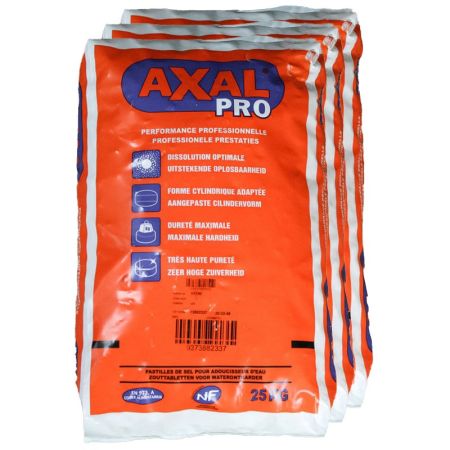Halbe Palette Axal Pro Regeneriersalz tabletten 20 Säcke x 25kg (500kg) main product photo