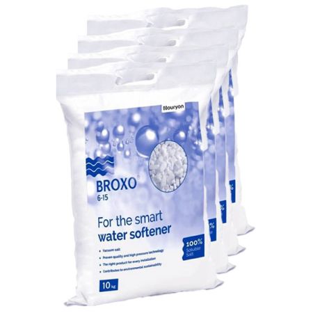 Palette Broxo Regeneriersalz kristalle 99 Säcke x 10kg (990kg) main product photo