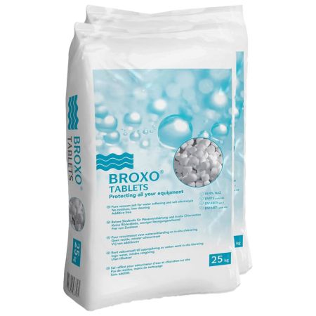 Broxo Regeneriersalz tabletten 10 Säcke x 25kg (250kg) main product photo