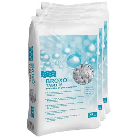 Halbe Palette Broxo Regeneriersalz tabletten 20 Säcke x 25kg (500kg) main product photo