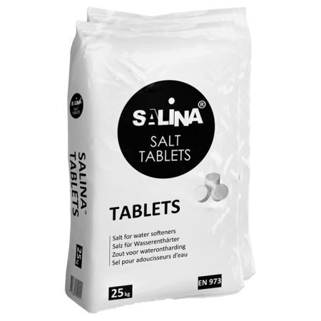 Salina Regeneriersalz tabletten 10 Säcke x 25kg (250kg) main product photo
