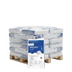 Halbe Palette Broxo Regeneriersalz kristalle 20 S&auml;cke x 25kg (500kg)