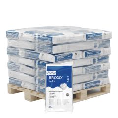 Palette Broxo Regeneriersalz kristalle 40 S&auml;cke x 25kg (1000kg)